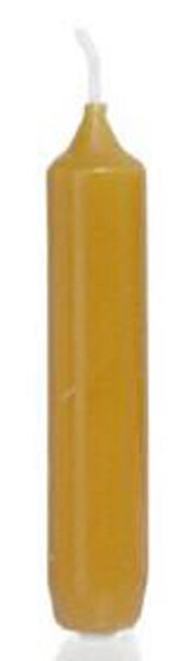 Pyramidenkerzen Natur Ø 15 x 77 mm, 40 Stück